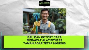Bau dan Kotor Cara Merawat Alat Fitness Taman agar Tetap Higienis