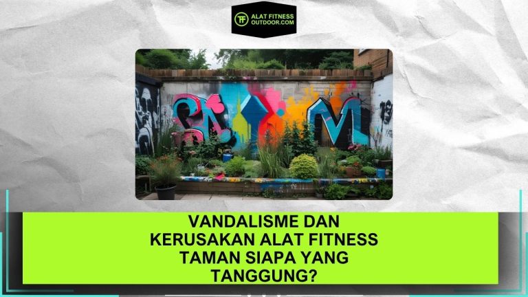 Kerusakan Alat Fitness Taman Siapa yang Tanggung