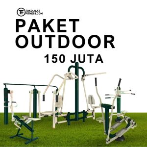 PAKET ALAT FITNESS OUTDOOR 150 juta